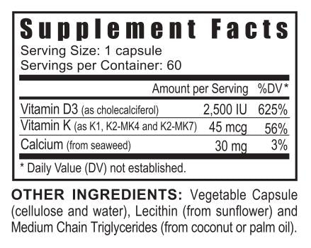Ultimate Vitamin D3-60 Kapseln