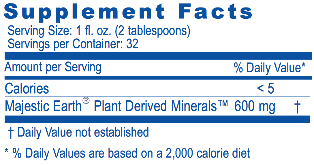 ImPonenti impianti terra ® Minerals ™