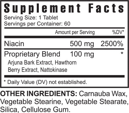 Ultimate Niacin Plus™(vitamin B3) – 60 tablets