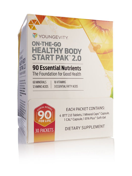 On-the-go gesunde Body Start Pak ™ 2,0-30 Pakete