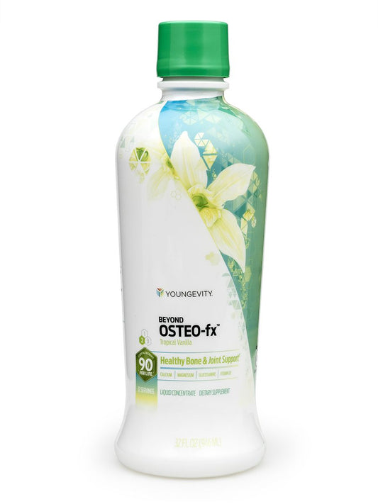 With bone and joint health becoming an increasing concern Beyond Osteo-fx was formulated to help support optimal bone and joint health. Beyond Osteo-fx supplies you with more than the daily recommended intake of calcium along with the nutrients needed to enhance calcium absorption by the body.