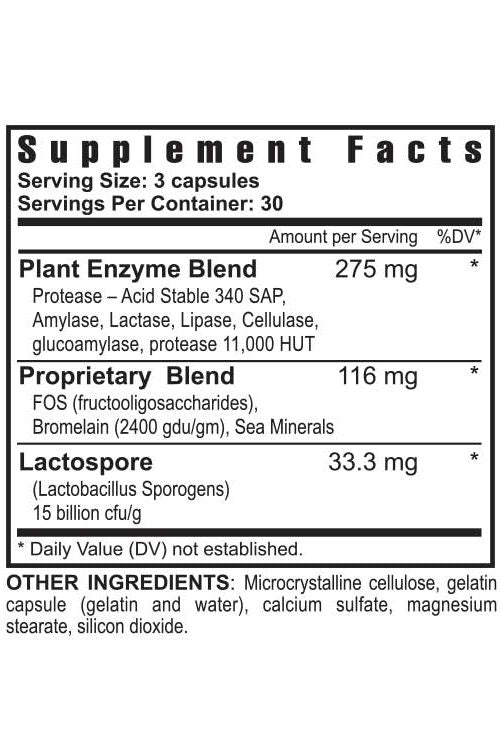 Ultimate digest FX ™-90 capsule