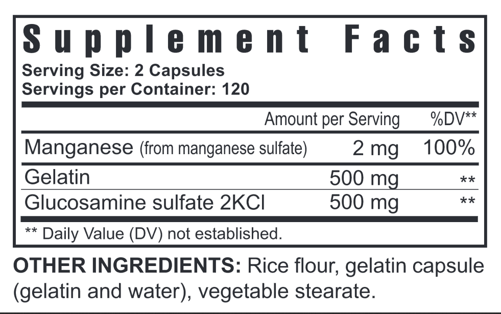 Ultimate Glucogel 240 capsule