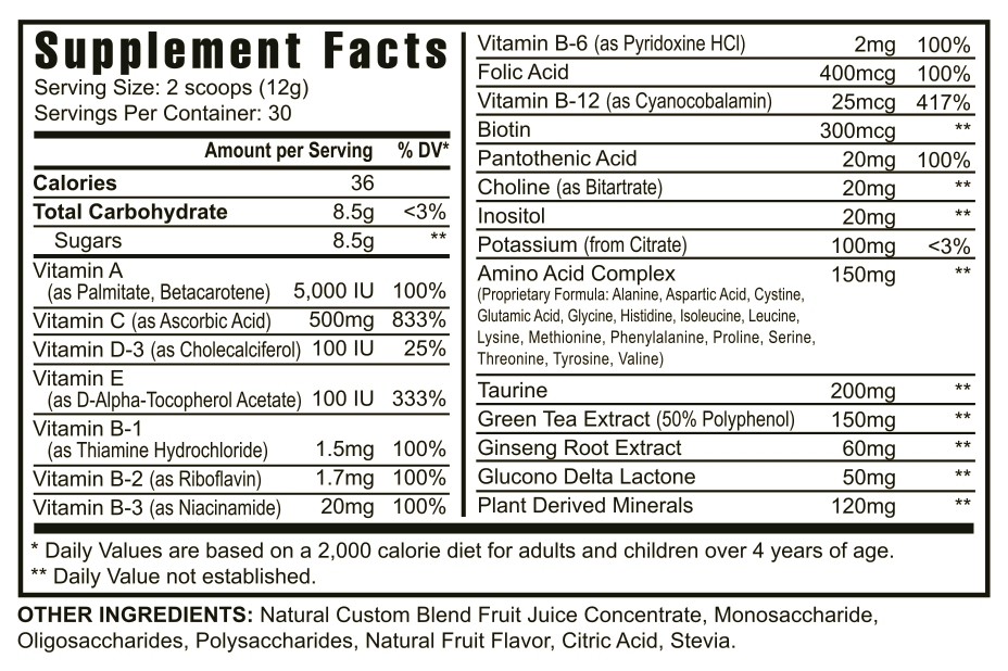 Rebound fx™Citrus Punch Powder 360 g canister