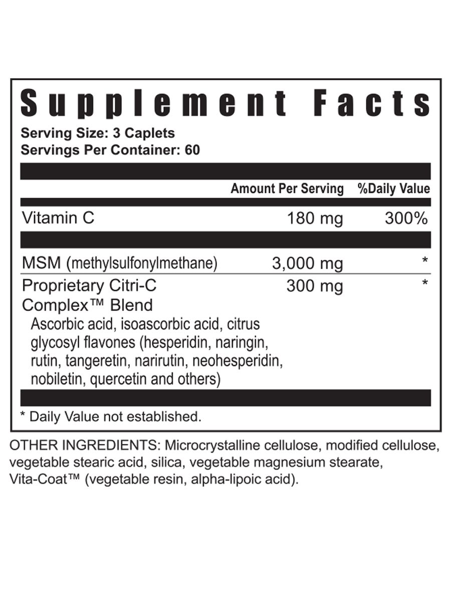 MSM Ultra® (180 Caplets)