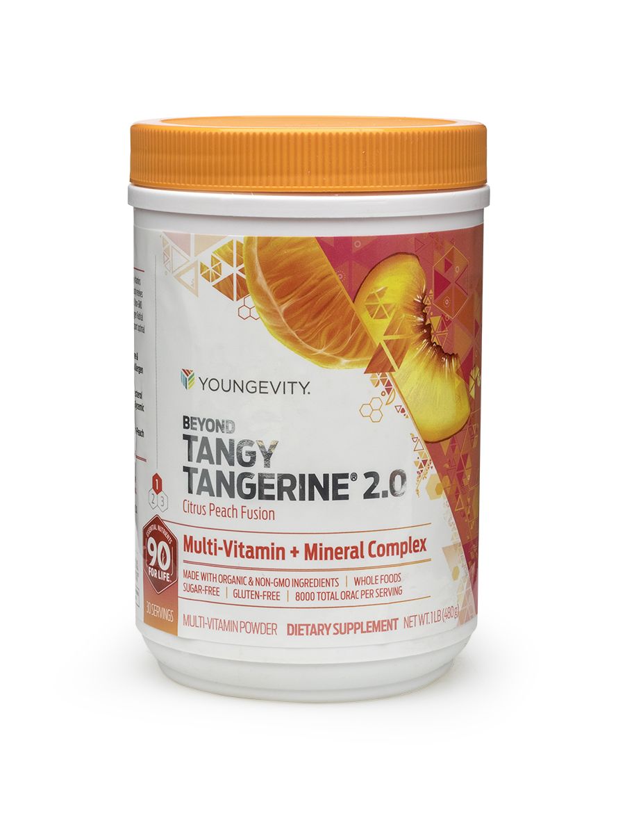Beyond Tangy Tangerine 2.0 is the most advanced multi-vitamin mineral complex to date that provides you the highest quality essential nutrients that your body needs for optimal health. Synergizing cofactors ensure maximum nutrient absorption and benefits.